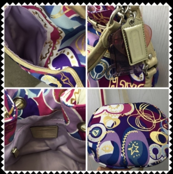 🦋Sale 🌺the Price is Firm Coach poppy - Picture 2 of 12